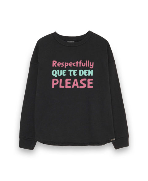 Sudadera mujer Respectfully