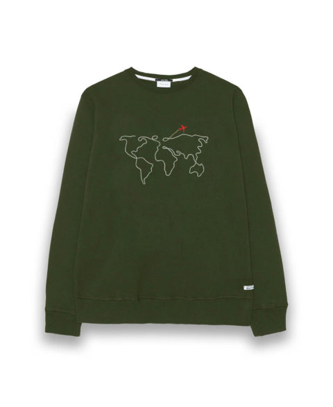 Sudadera hombre World Map